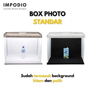Promo Mini studio box photo Ukuran 45cm x 32cm IMPODIO Kota