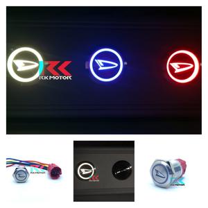 Jual Switch Saklar Tombol On Off Stainless Logo Daihatsu - Biru - Kota ...