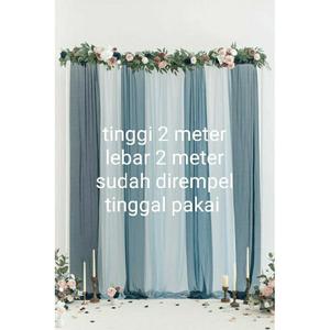 Lebar Backdrop Jual Premium !! Backdrop kombinasi tinggi 2 meter lebar 2 meter ...