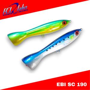 Leurre Flottant FCL Labo Ebi SC 180 – 180 Mm – 55 G – Popper CHH – Neuf