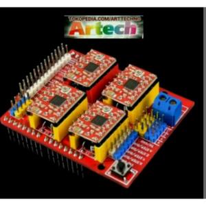 Jual new 3d printer CNC shield + driver a4988 arduino uno r3 - Jakarta ...