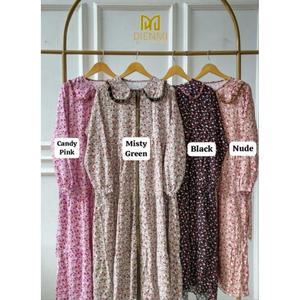 Jual MIDI dress wanita RAYON MISELIA by Shandy Sjariff - Black ...