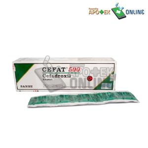 Jual CEFAT 500 MG 1 STRIP 10 CAPSUL - Kab. Pasuruan - Apotek Barokah