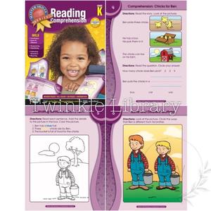 Jual [BUKU FISIK] Master Skills Reading Comprehension Grade K 1 2 3 4 5 ...