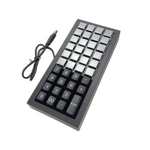 Jual HU 40 Keys High Quality Mechanical POS Programmable Keyboard KB ...