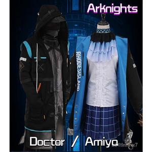 Arknights Doctor Cosplay Costume RHODES ISLAND Amiya Costume di Cosplay 99  Store Tokopedia