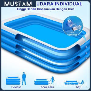 Jual Kolam Renang Anak Jumbo 3 M - Kolam Portable Renang Mainan Karet