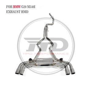 Jual HMD knalpot Manifold aliran tinggi Downpipe untuk BMW M340i B58 3