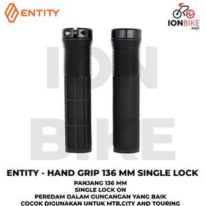 Handgrip Entity 136mm Single Lock Handle Grip Hamfat Hand Pad Sepeda di Ion  Bike Jogja Official Tokopedia