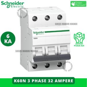 Lot De 3 Disjoncteurs Schneider Acti9 IC60N - 2x B 6A + 1x C 3A, Neufs