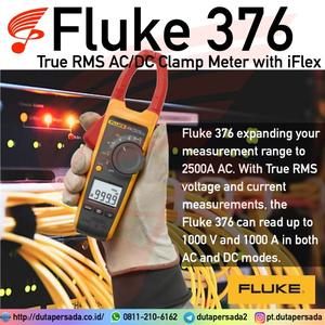 Jual Fluke 376 True RMS AC / DC Clamp Meter with iFlex / Tang Ampere ...