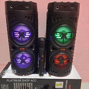 Jual Speaker Bluetooth Bonus Mic Karaoke/Salon Aktif Portable Super