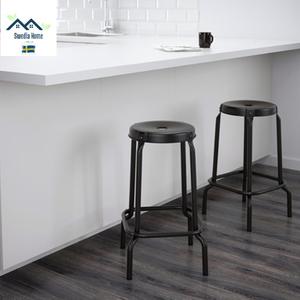 Jual Bangku Bar Standing RG Bar Stool Besi Kuat Minimalis 63cm_Hitam ...