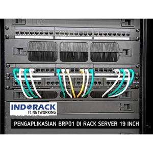 Jual Brp01 - Brush Panel 1u Wire Management Cable Rack Server Universal ...