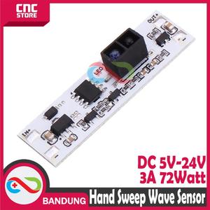 Jual bagus hand sweep wave sensor switch module 5v 12v 24v 72w - Kab ...