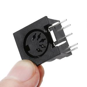 10pcs Mini 8-Pin DIN Circular PCB Mount Female Jack Connectors – Unbranded-468182