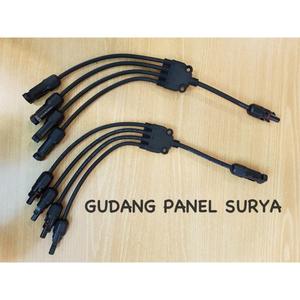 Gambar KONEKTOR CONNECTOR MC4-4Y MC 4 CABANG 4 SOLAR PANEL SURYA 4IN1 dari Julianno St undefined Tokopedia