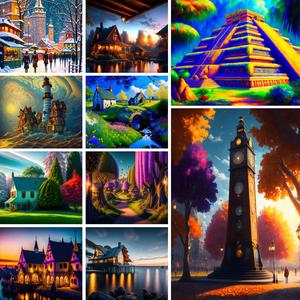 Jual Lukisan dinding anak-anak lukisan dinding foto dengan angka