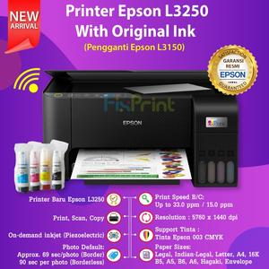 Jual Epson EcoTank L5290 / L5296 A4 Wi-Fi All-in-One Ink Tank Printer ...