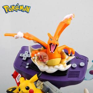 Pokemon Gameboy Collection Generation 1 Pikachu Charizard Mew Statue - MFC Studio [In-Stock]
