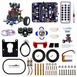microbit smart car robot kit support javascript python... Jual Yahboom Microbit Smart Robot Car DIY Electronic Kit Support ...