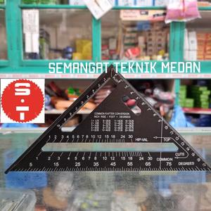 Siku Pada Rafter Promo ALAT UKUR ANGLE SPEED RAFTER SQUARE PENGGARIS SEGITIGA SIKU BESI ...