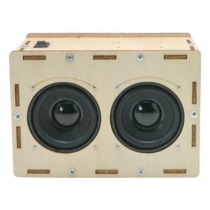 Jual Diy Speaker Box Sound Amplifier Builds Your Own Portable Wood Cas ...