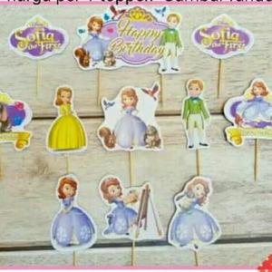 Jual Topper cake hiasan kue ulang tahun karakter sofia the first ...