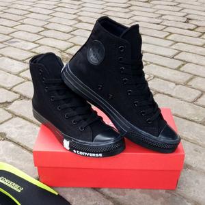 Jual Sepatu Sneakers All Star Converse Chuck Taylor Full Hitam
