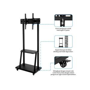 Jual Bracket standing roda LED TV / BRACKET TV STANDING UNTUK TV 32