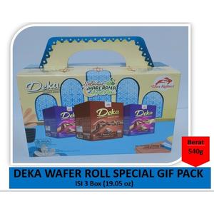 Jual Deka Wafer Roll Special Gift Pack Biru 3 Box Edisi Idul Fitri ...
