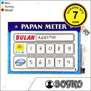 Jual Papan Meteran Boyko Standard - PLN PDAM PAM Meter - SFO Semarang ...