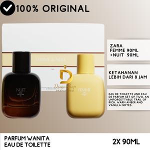 Jual Promo ZARA FEMME NUIT PARFUM ORIGINAL GIFT SET ISI BPOM