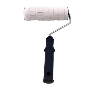 Brick Embossing Roller, 8 Inch Imitation Brick Pattern Embossing Cylinder Painting Roller With Rubber Handle, Household DIY Paint Roller Art Brush For Wall Decoration(White - View #4