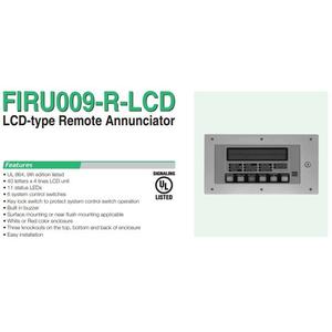 Jual REMOTE ANNUNCIATOR NOHMI FIRU009-R-LCD - Jakarta Timur - indostar