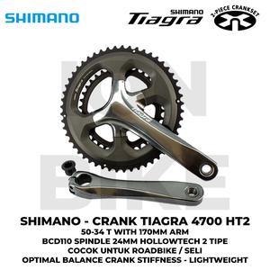 ティアグラ クランクセット FC-4700 50-34 170mm SHIMANO 「シマノ