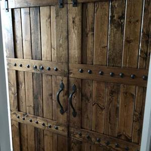 Jual pintu rumah kayu rustic, pintu rumah kayu rustic Industrial