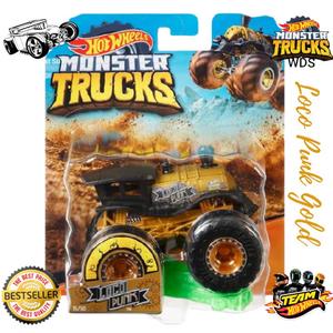 Jual Hot Wheels Monster Jam Trucks MJ Loco Punk Kereta Gold Hobi