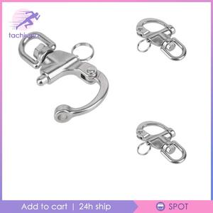 316 Stainless Steel Quick Release Snap Shackle Hardware 70mm With Round Ring Forged Hook Marine Instruments Swivel Eye Gears Shackles For Boat - View #14