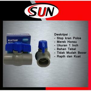 Jual Stop Kran 1 Inch Honsu Ball Valve 1 Inch Honsu wewwti 1346py ...