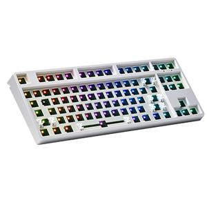 Jual SS 87 Keys Mechanical Keyboard DIY Kit Triple Mode bluetooth 2.4G ...