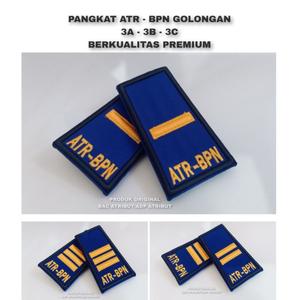 Jual Pangkat PDH ATR - BPN Golongan 3a - 3b - 3c premium quality ...