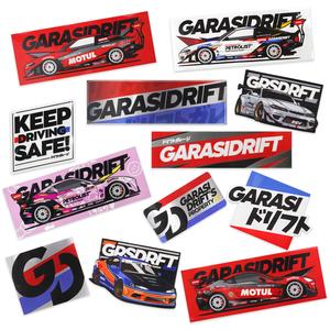Promo GD Stickers | Garasi Drift Merchandise - Red Livery - Jakarta