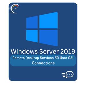 Jual Remote Desktop Services 2019 Window Server 50 Cal User Connection ...