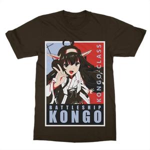 Jual Kaos Anime Kancolle Battleship Kongo Class Anime Manga