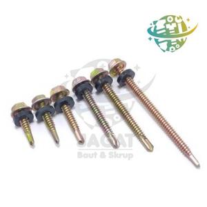 Jual Baut Rofing Kepala 12 Panjang 2 - 7 cm A.RF Baut Atap Rufing ...