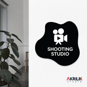 Jual Sign Board Akrilik Shooting Studio Papan Acrylic Signage Dinding ...