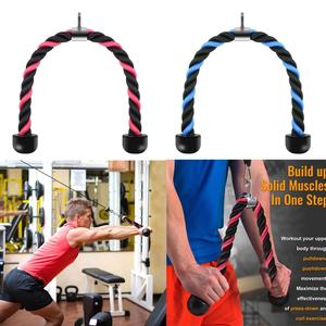 Jual Sun Heavy Duty Biceps Triceps Training Nylon Pull Rope Dengan Snap ...