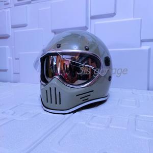 Retro Simpson Bandit Helmet Simpson Speed Bandit Helm Fullface Premium
