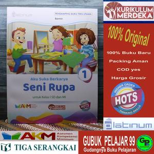 Jual Seni Rupa Kelas 1 SDMI Kurikulum Merdeka Platinum PT Tiga ...